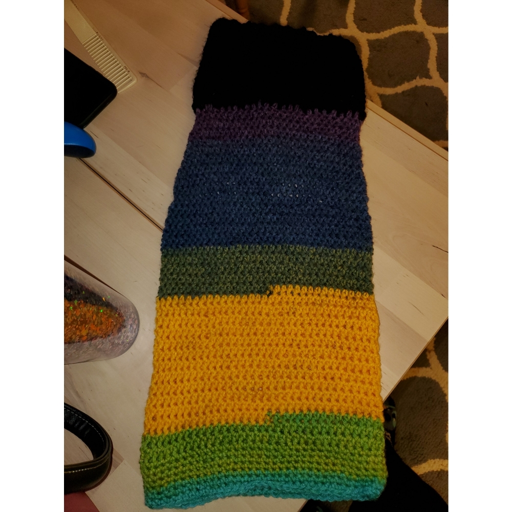 Crocheted dog sweater S/M